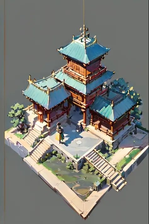 [:(black background:1.5):40],(isometric:1.5), (masterpiece, top quality, best quality, official art, beautiful and aesthetic:1.2),(16k, best quality, masterpiece:1.2),architecture,  east asian architecture, (simple background:1.5), scenery, no humans, stai...