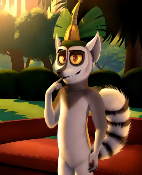 King Julien Madagascar Seaart Modelo Ai 4832