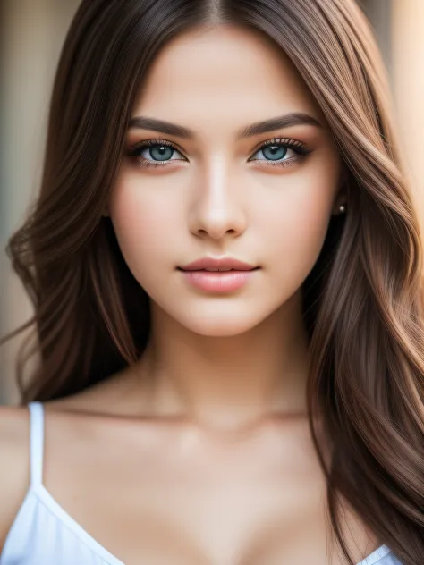 Beautiful girl photographer, brown-hair, brown eye, (8K, photo in RAW format, beste-Qualit, tmasterpiece:1.2), Ultra-detailed, (high-detailed skin:1.2), 8K UHD, DSLR camera, soft-lighting, hiquality