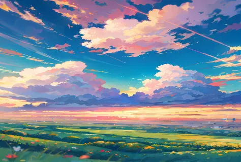 Anime Clouds Wallpapers - Wallpaper Cave