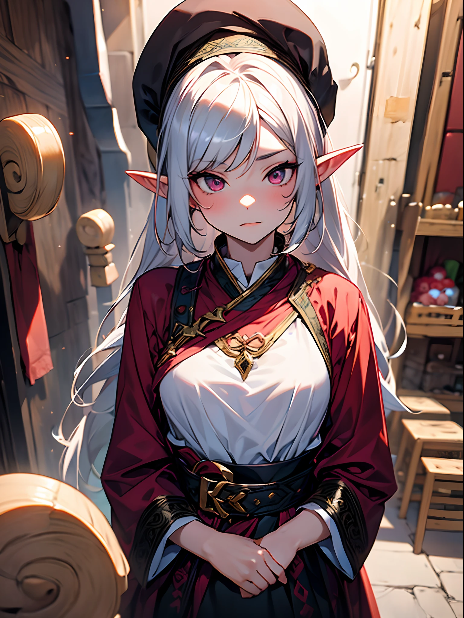 1girl,Elf Women,((onmyouji))