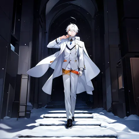 1boy, white hair, white suit, snow
Steps: 15, Sampler: DPM++ SDE Karras, CFG scale: 7, Seed: 52, Size: 512x512, Model hash: 1168...