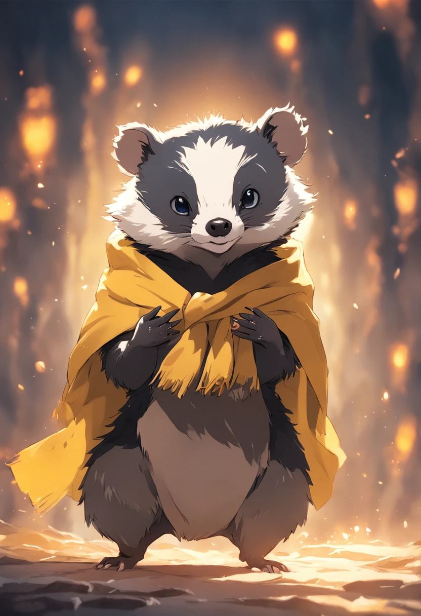 Cute hufflepuff badger