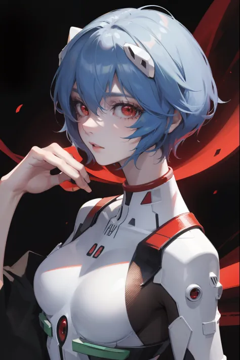 reiayanami, rei ayanami, blue hair, short hair, (red eyes:1.5),
BREAK bodysuit, headgear, plugsuit, white bodysuit,
BREAK outdoo...