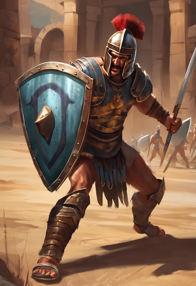 Commander of the Arena "Get ready, gladiators! It's time for training
