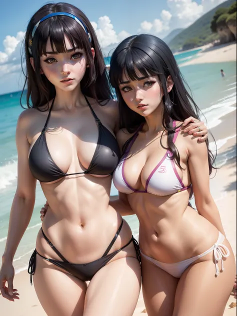 Hinata Hyuga in bikini