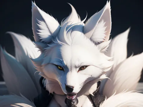 （（（（White fox with 9 tails））））