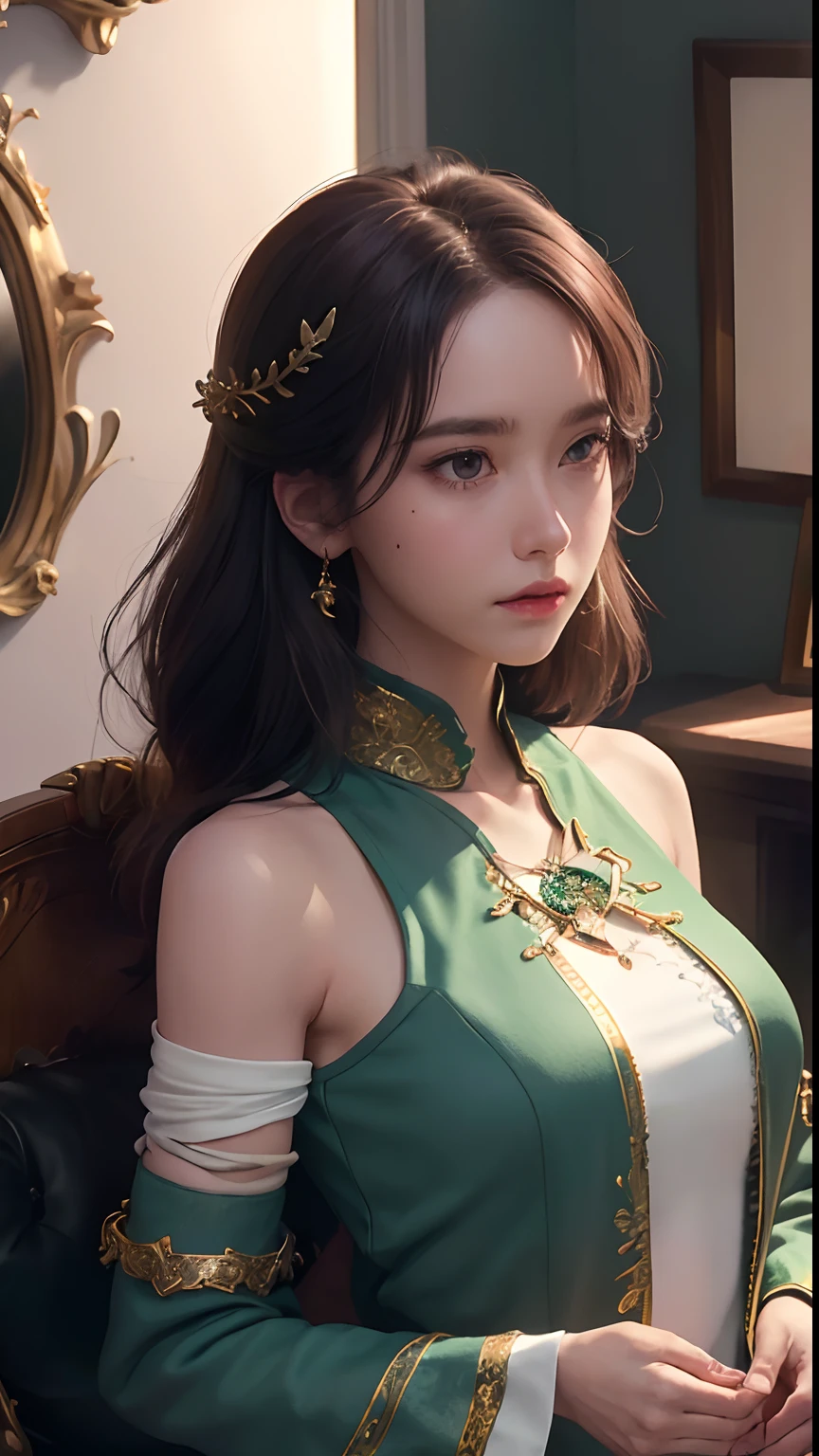 (1girl:1.3),solo,__body-parts__,
official art, unity 8k wallpaper, ultra detailed, beautiful and aesthetic, beautiful, masterpiece, best quality,Fantastical Atmosphere, Calming Palette, Tranquil Mood, Soft Shading,
Miko priestess, charm spell, talisman familiar, shrine maiden duties,