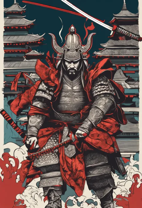Armadura Samurai Aka