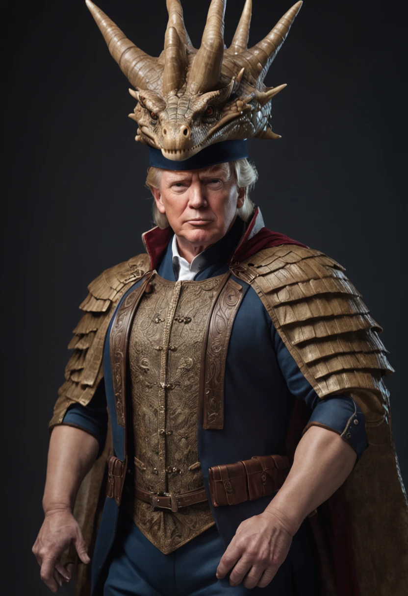 Realistic image of Donald Trump，Ultra-realistic quality，a old man，Big ...