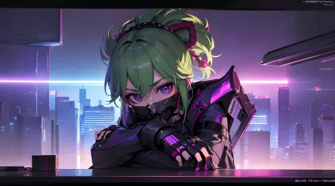 best picture quality, masterpiece, ultra-high resolution, (fidelity:1.4), Photograph,  Skin, ((Cyberpunk characters)), Cyber Ser...