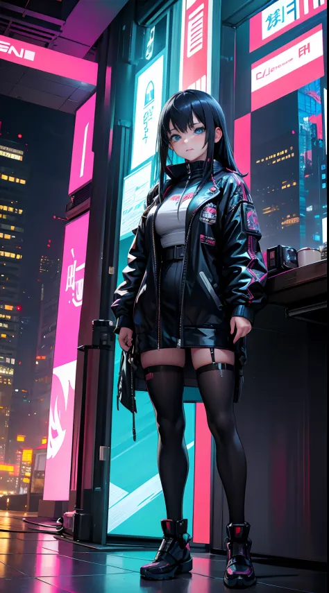 best picture quality, masterpiece, ultra-high resolution, (fidelity:1.4), Photograph,  Skin, ((Cyberpunk characters)), Cyber Ser...
