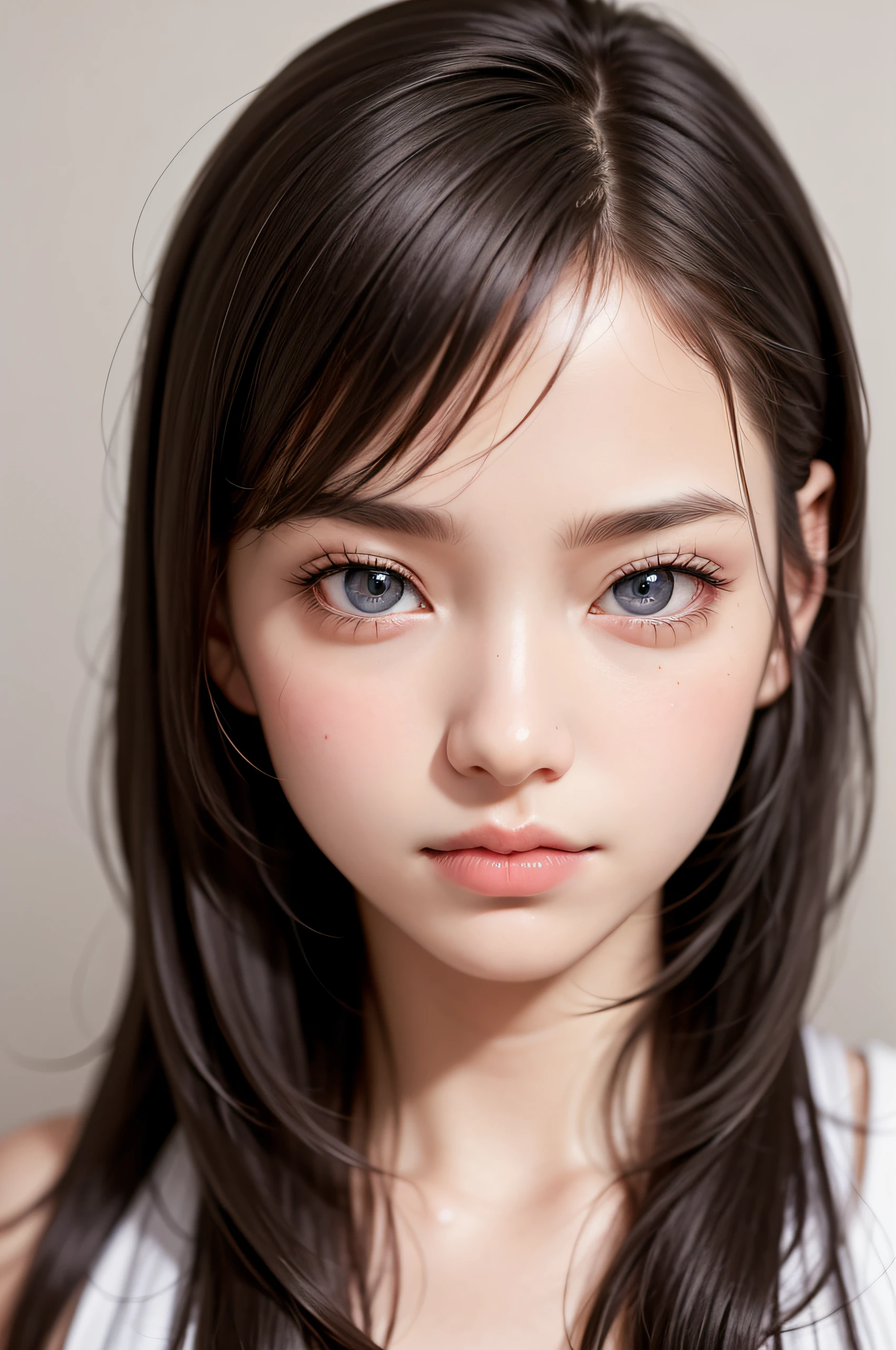 Photorealistic, 超A high resolution, Best Quality, masutepiece, 1girl in ...