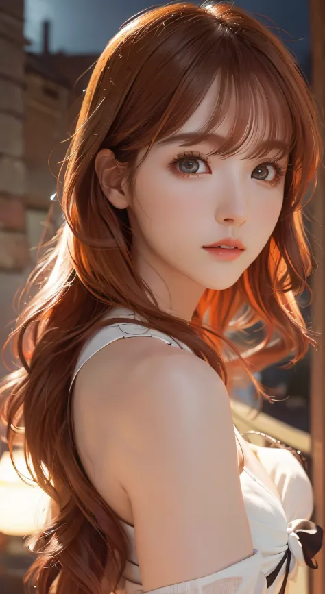 Masterpiece, 1 beautiful girl, Detailed eyes, Puffy eyes, Best quality, hyper HD, (reality: 1.4), Cinematic lighting, Japan, Asian beauty, Korean, Super beautiful, Beautiful skin, Slender, body facing front, (Ultra-realistic), (high resolution), (8K), (Ver...