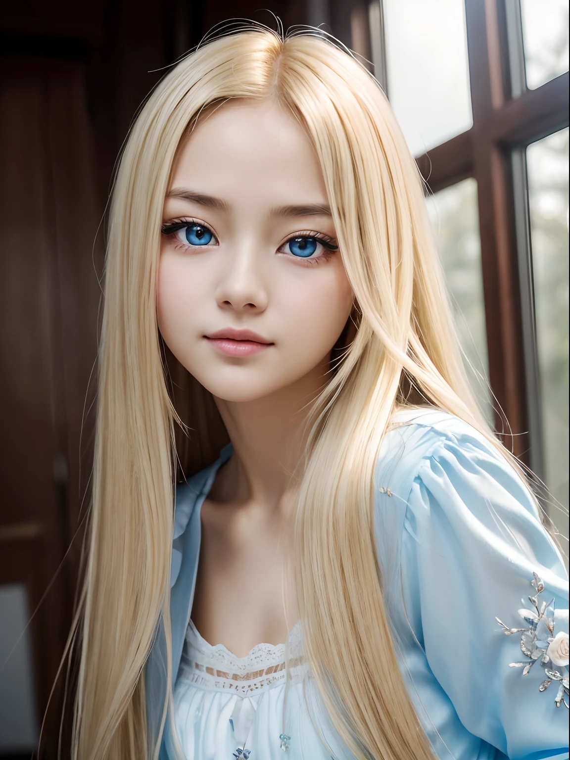 Light smile、Raw photography、(((Portrait of extreme beauty