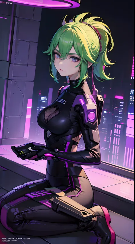 best picture quality, masterpiece, ultra-high resolution, (fidelity:1.4), Photograph,  Skin, ((Cyberpunk characters)), Cyber Ser...