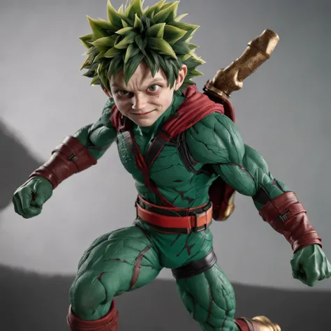 1 Boy, Male Focus, Izuku Midoriya, My Hero Academia, Injuried - Seaart Ai