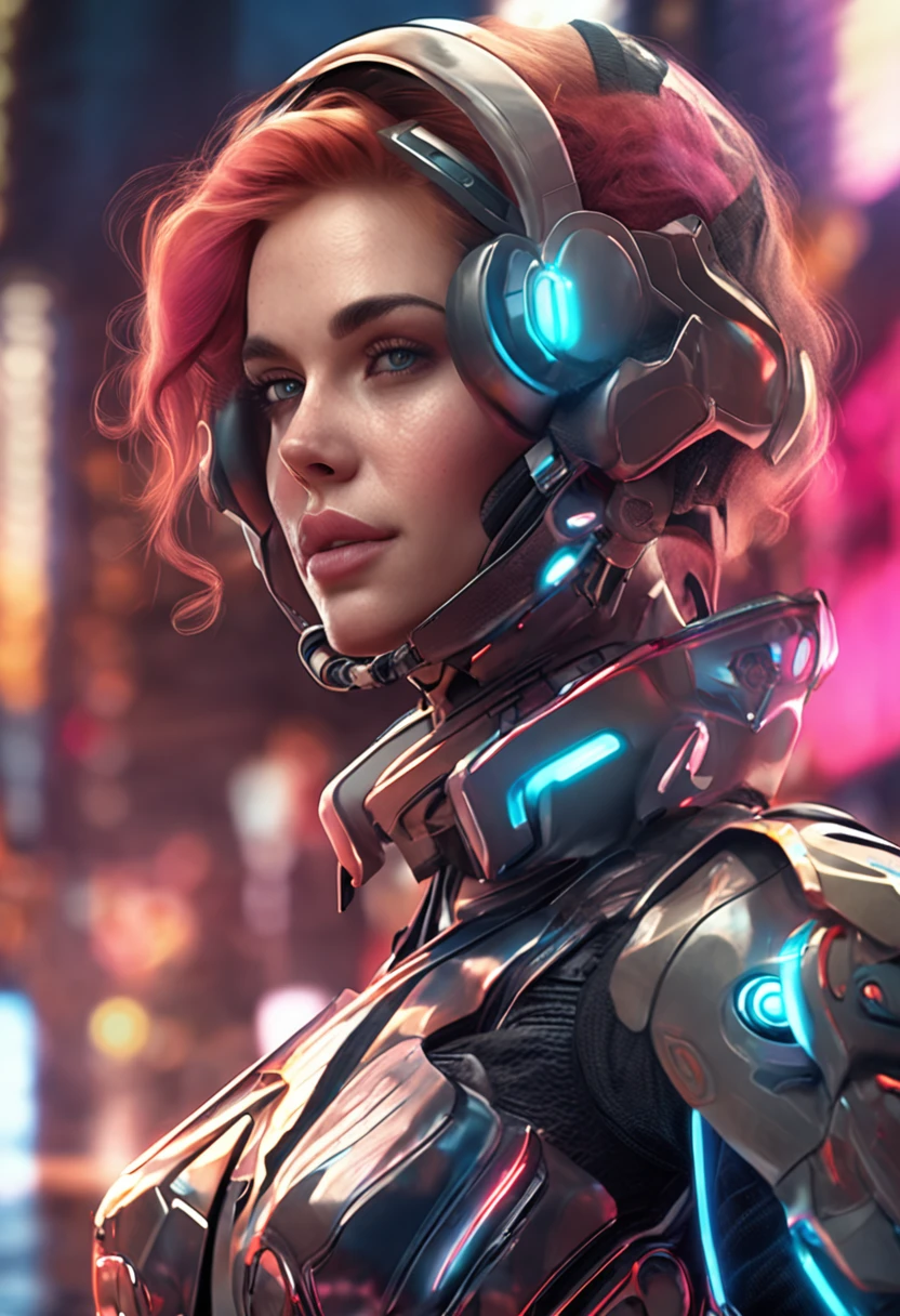 Take a photo outdoors of an amazingly beautiful woman dressed as a futuristic high-tech soldier, Has an incredible feminine form, She is amazingly ecstatic gorgeous, stunningly attractive, stunningly attractive, Digital painting, Digital illustration, Extreme detail, Digital art, 4K, Ultra HD, anna dittmann, hyper photorealism, trending on artstationh, Polished, Beautiful, Sunny, Photorealistic, 8K Ultra HD, Unreal Engine 5, Dynamic lighting