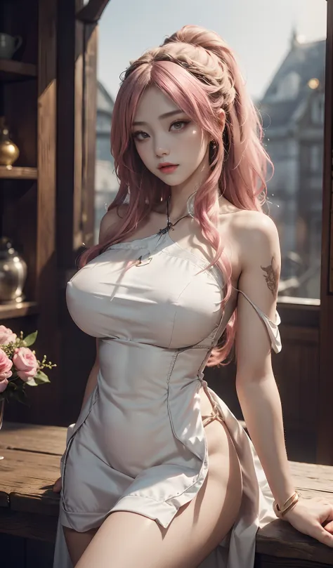 nsfw:1.5,masterpiece, from top, highest quality, high quality, high definition, high quality texture, high quality shadows, high definition, beautiful details, highly detailed CG, detailed textures, realistic representation of face, realistic, colorful, de...
