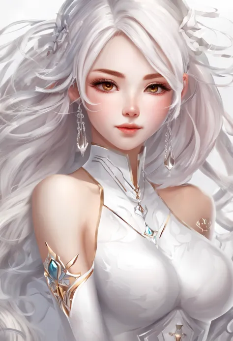 Haiyi - Robot
Super score
default
16:51:24
One in a pink dress，White color hair，Woman with straight hair and short hair, 3 D rendering character art 8 K, cyborg - girl with silver hair, beautiful female android!, beautiful female android, perfect android g...