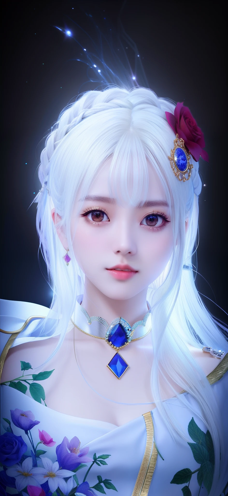 (extrem detailliertes CG Unity 8k-Hintergrundbild), das schönste Kunstwerk der Welt, 1 Mädchen, Oberkörper,K-Pop-Idee, Jisoo,