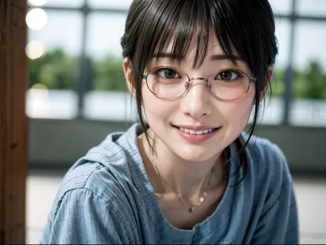 Japan girl in casual clothes, looking at the viewer, posing with a smile (highest quality, masterpiece))), high resolution, very detailed, masterpiece, cinematic lighting, (8K, highest quality, masterpiece: 1.2), (realistic, photorealistic: 1.37) Hi-Res, S...