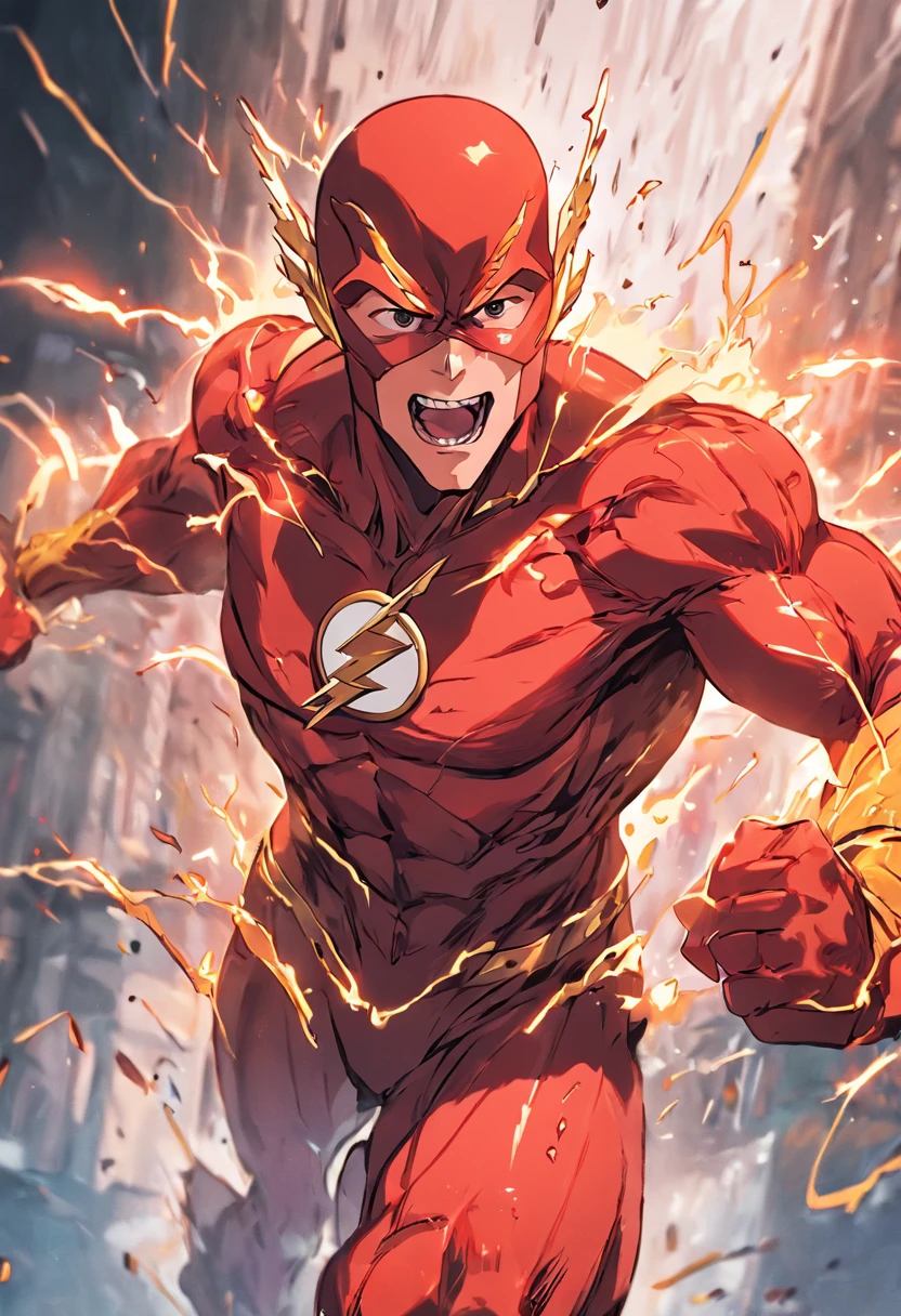 UPDATED: Full View of Grant Gustin in the FLASH SUIT - Speed Force