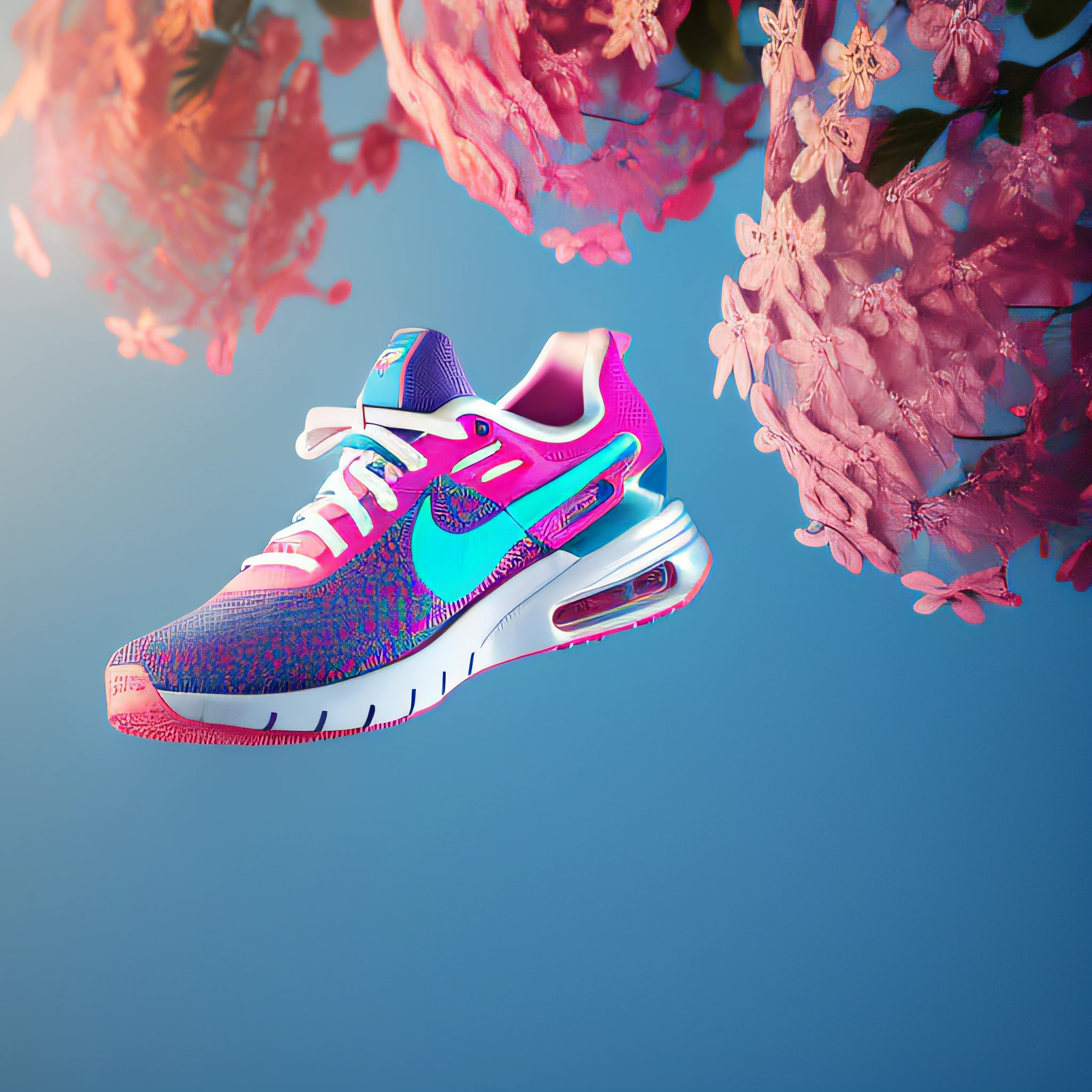 Air max rosa e azul best sale