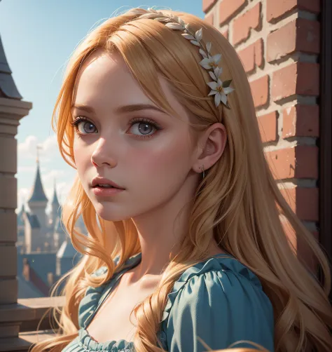 masterpiece, rapunzel \(disney\), (1girl:1.1), (extremely detailed:1.2), super hd, 8k, (intrincate details:0.8), hyper realistic...