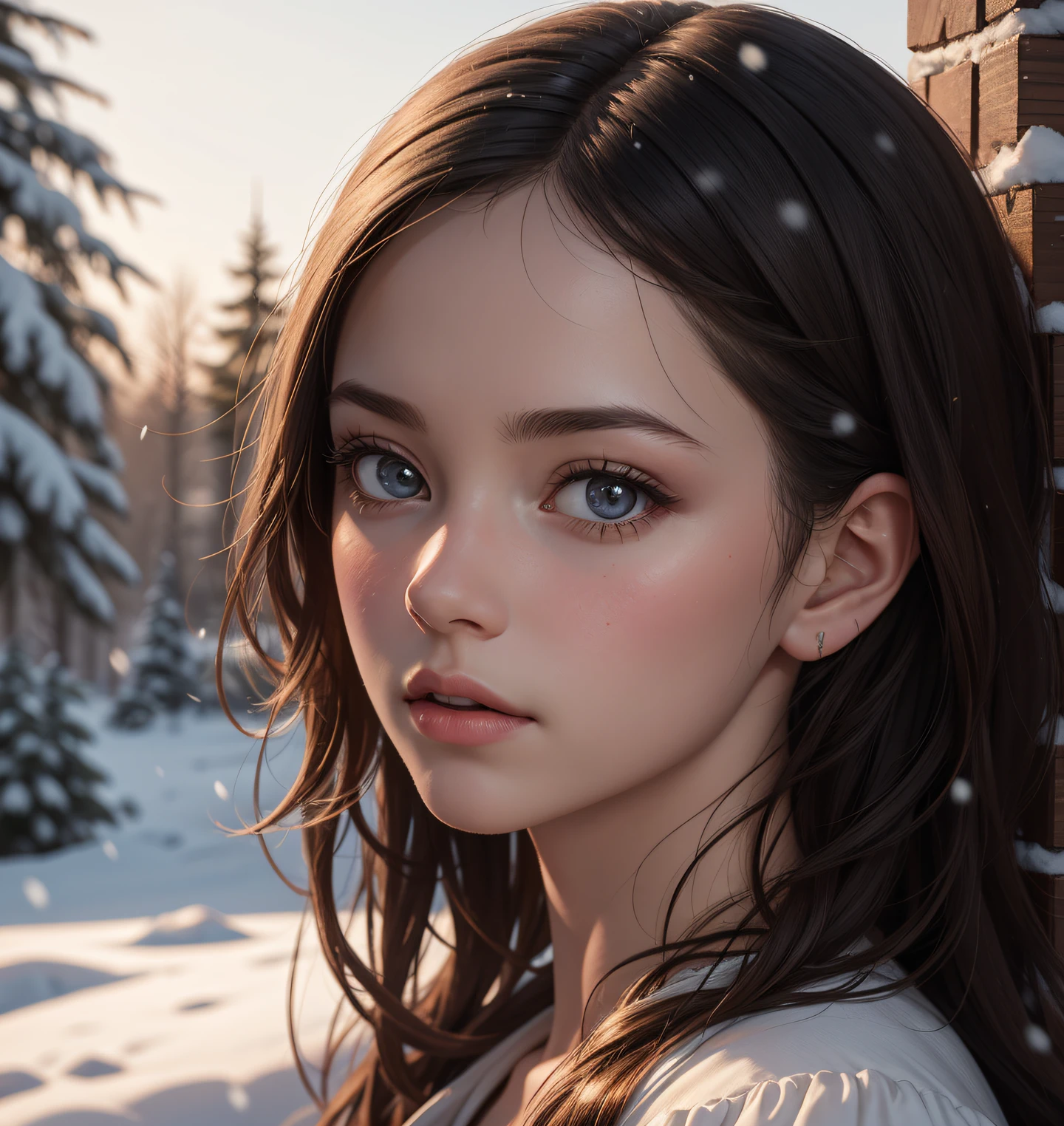 masterpiece, snow white ,(1girl:1.1), (extremely detailed:1.2), super hd, 8k, (intrincate details:0.8), hyper realistic, professional photo, exceptional,