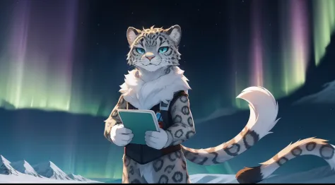 furry mascot，standing furry，handsome and furry，the male，furry fur，standing furry fur，furry snow leopard，standing snow leopard，lo...