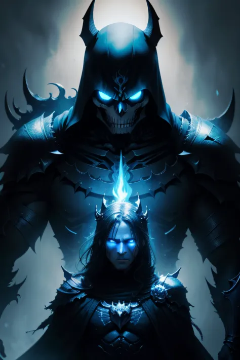 Dark Knight, Skeleton King, Blue Flame, Black Flame
