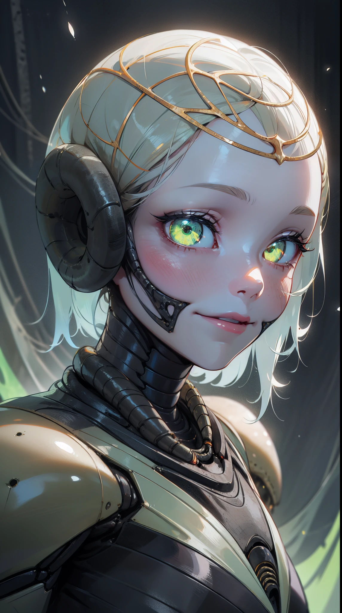 ((masterpiece)), best quality, 8k, high quality, high resolution, super detailed, ultra detailed, photorealistic, abominable and finely detailed face and eyes, ultra detailed and detailed skin texture, alien eyes, perfect face, 1 girl, chitinous exoskeleton, (insectoid form), multifaceted eyes, (alien aura), surrounded by eerie bioluminescence, crawling in an extraterrestrial environment, chilling expression, ((unnatural smile)), night, alien landscape, strange flora, otherworldly atmosphere, (unsettling sounds), (alien chirping), since ancient eons, Zara'kthul, alien eyes, background of alien landscape.