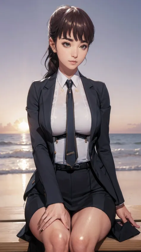 (((beautiful))), dolla, formal outfit, business suit, office working dress, huge breasts,(((shiny skin))), ((intricate details))...