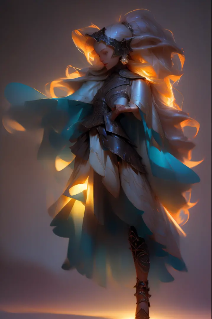 Design a layout showcase Gaming character, a Elf Knight. Golden+Purle clothes, stylish and unique. Detailed magic bow. (masterpiece:1.2), (best quality), 4k, ultra-detailed, (dynamic composition: 1.4), Step by step design, layout art,(luminous lighting, at...
