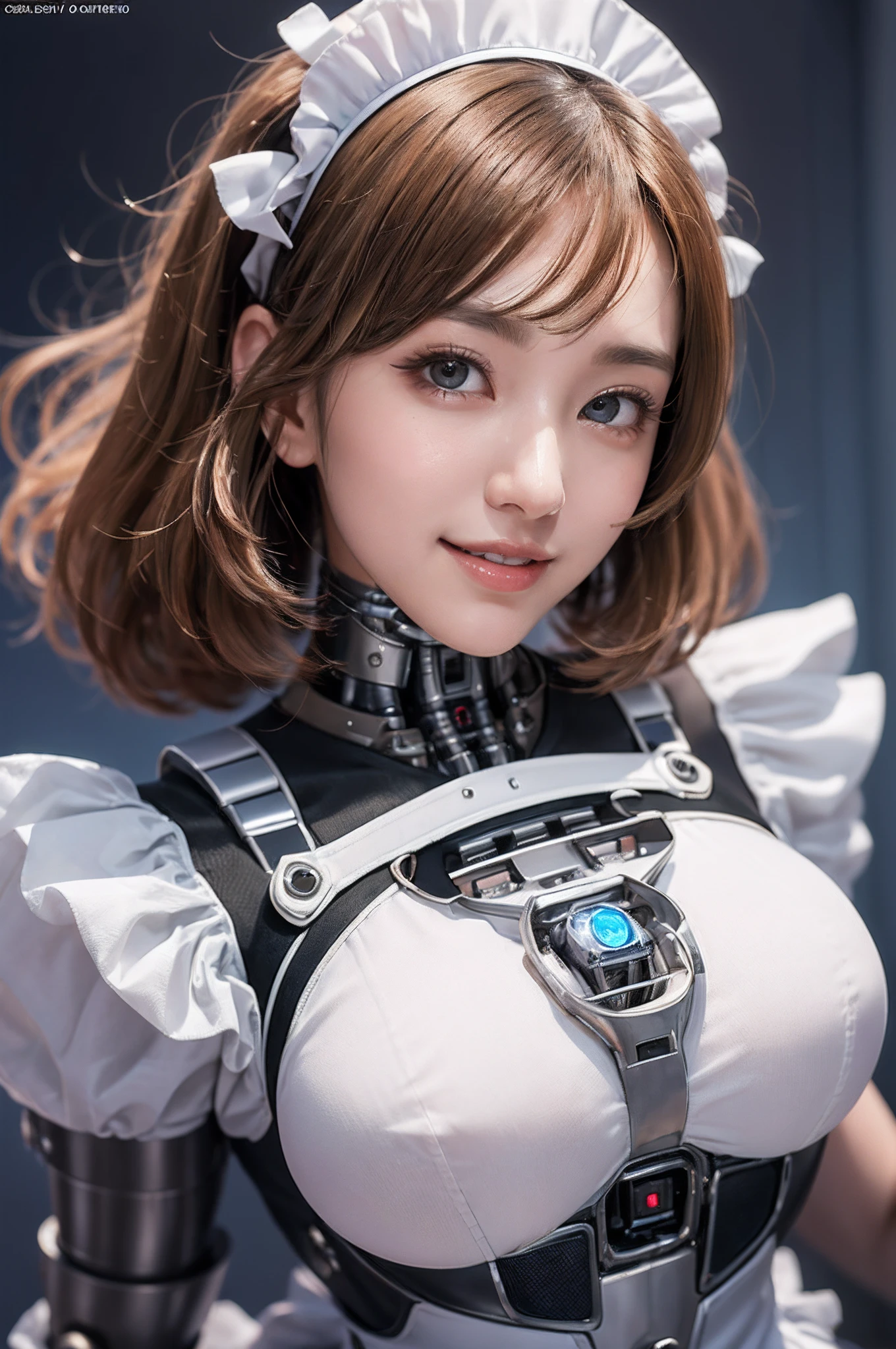 A woman in a maid outfit posing for a picture - SeaArt AI