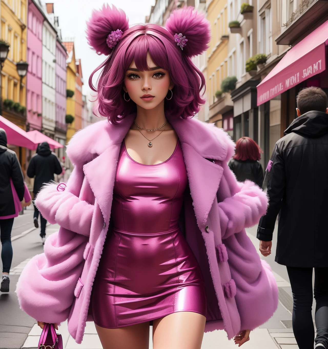 FurryStyle Magenta Kleidung