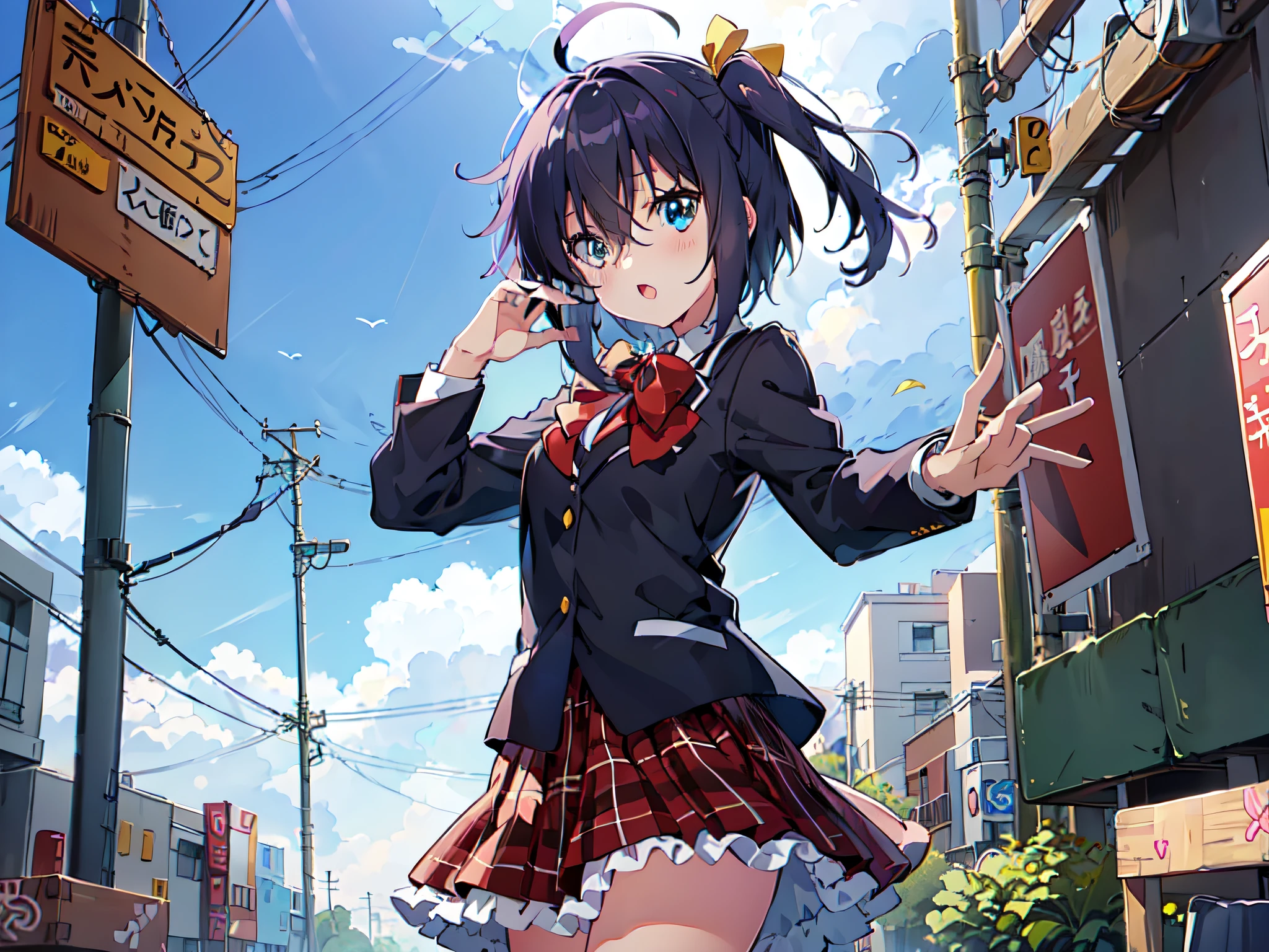 Fille d&#39;anime en uniforme scolaire au téléphone, style artistique anime moe, style d&#39;anime4 K, Meilleur fond d&#39;écran anime 4k konachan, fond d&#39;écran d&#39;art animé 8 k, visuel animé d&#39;une jolie fille, art cg anime lisse, fond d&#39;écran animé 4k, fond d&#39;écran animé 4k, Belles lycéennes anime, fond d&#39;écran animé 4k