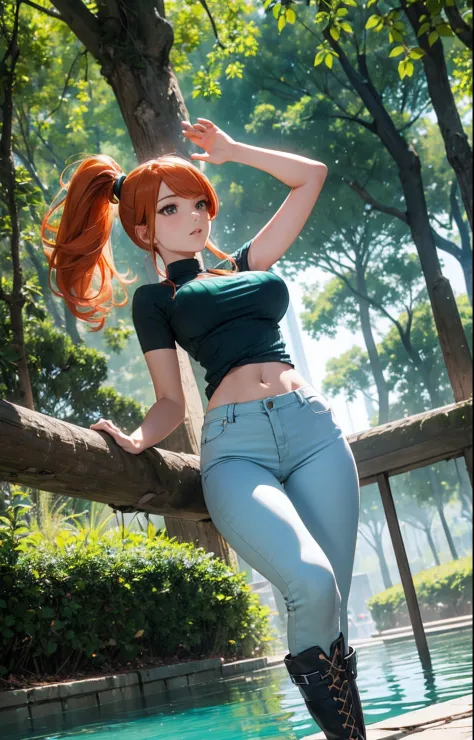 masterpiece, extremery magnificent view, perspective, extremery best quality, extremery detailed CG, 8k wallpaper, high resolution, highly detailed face, highly detailed eyes, perfect anatomy, super detailed skin,
(dynamic angle, dynamic pose:1.2), outdoor...