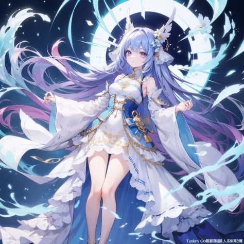 A beautiful and charismatic loli character，Her appearance is very eye-catching。Has long silky hair，And a pair of big bright eyes，Her face is very delicate，It gives a gentle and elegant feeling。Additionally，Teresa also wore a white dress，The design of this ...