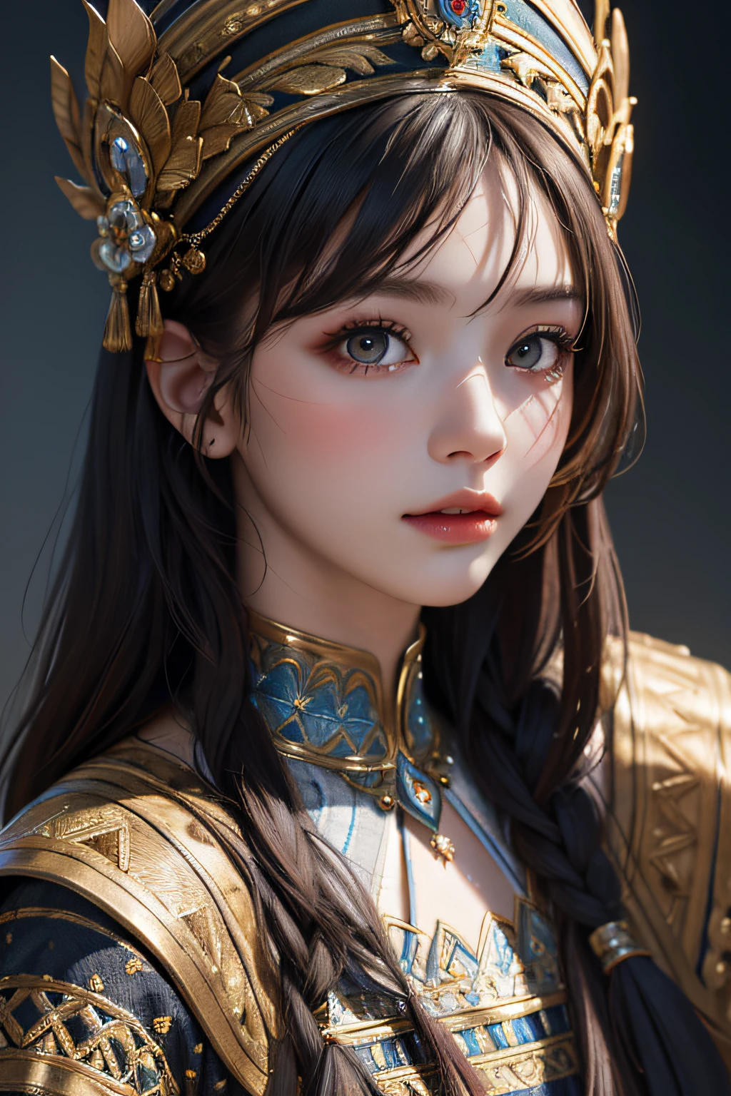 masterpiece, best quality, 8k, detailed skin texture, detailed cloth texture, beautiful detailed face, intricate details, ultra detailed, portrait of a russian girl
