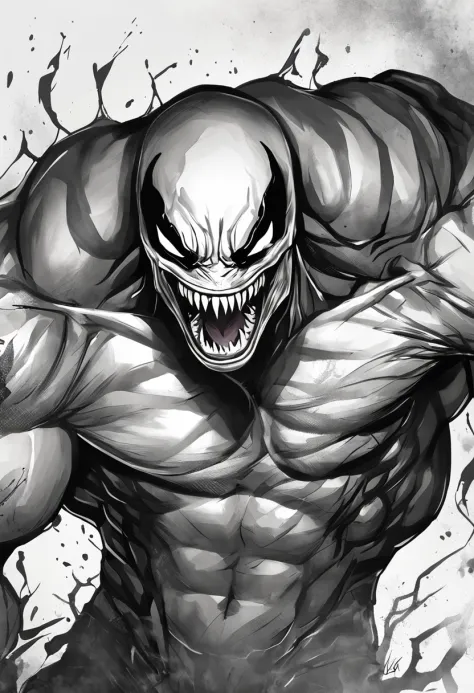 How to Draw Venom (Marvel) VIDEO & Step-by-Step Pictures