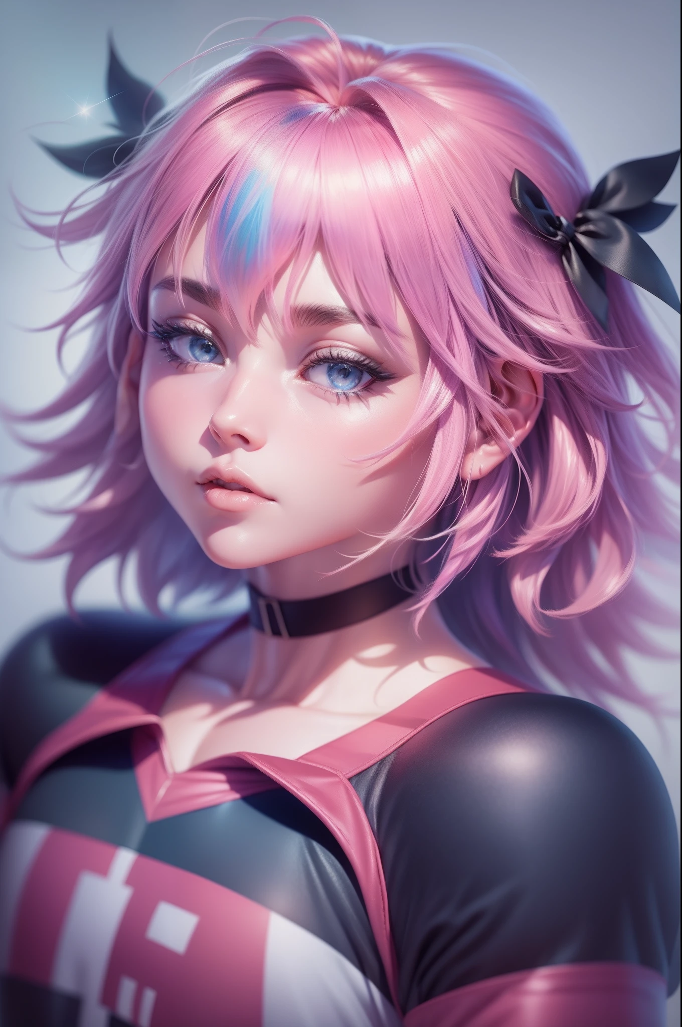 Astolfo&#39;s fate , football uniform, Diamant, multicolored wildly hair, multi colored eyes