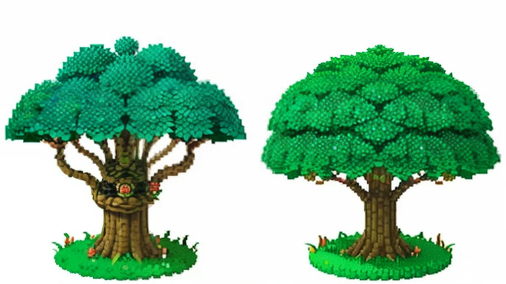 À la manière de Toriyama Akira，Jeux de pixels plats《Quête du Dragon》，Conception de monstre de jeu，（Monstre champignon：1.4），Tout le corps comme，pixels 16 bits