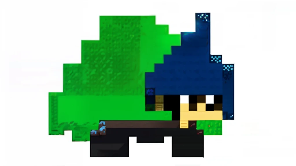 Estilo Toriyama Akira，Jogos de pixels planos《Missão do Dragão》，Design de monstro de jogo，（Demonios：1.4），Corpo inteiro como，Pixels de 16 bits
