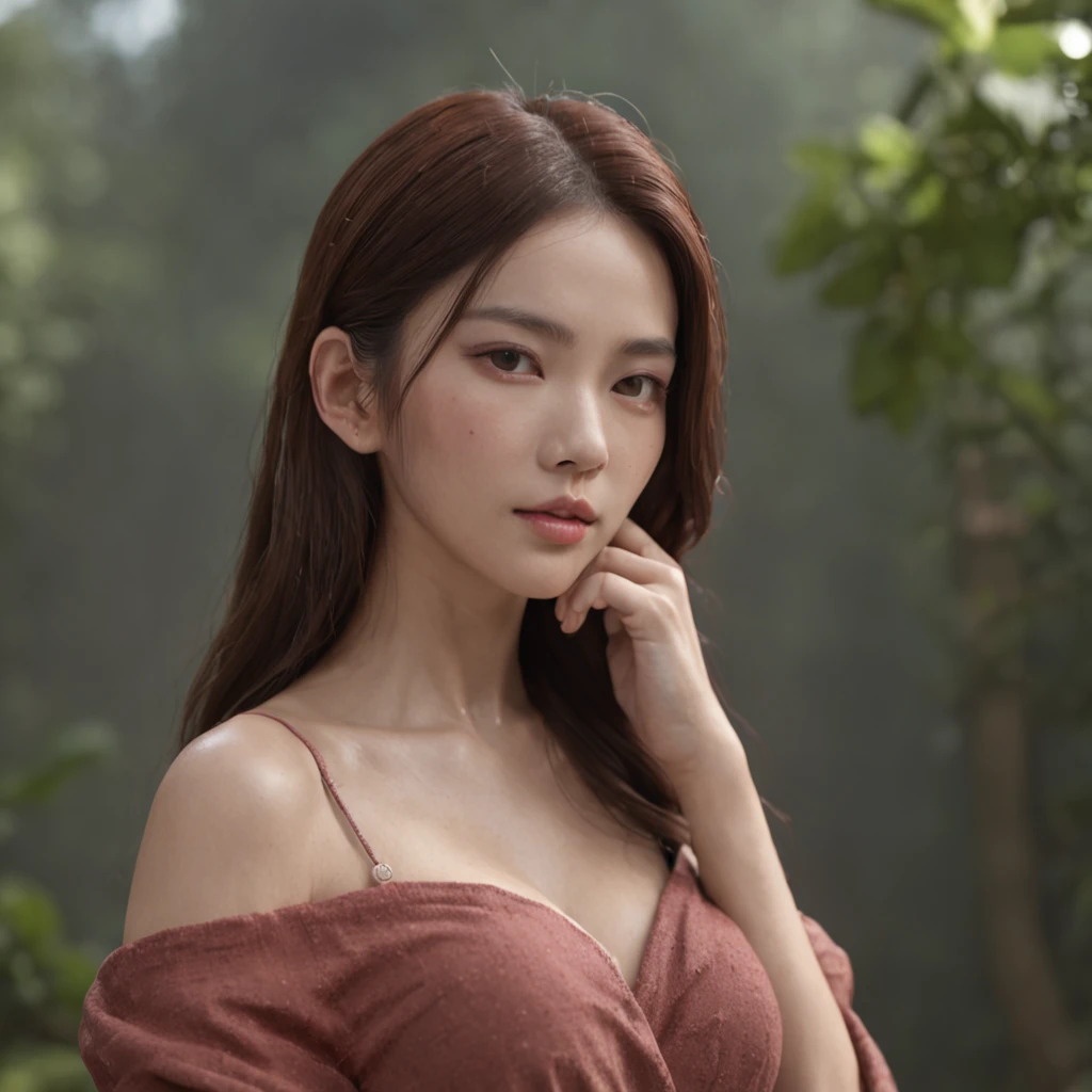 (professional 3d render:1.3) af (Realistic:1.3) most beautiful artwork photo in the world，Features soft and shiny female, South Korean, Asian, ((Very hot woman, fantasy, defined features woman wet kind look, big breasts, long hair in model pose, Fantastic location, cinematic professional modelling environment, outdoors)), full body 8k unity render, cinematic lighting, heavyshading, Detailed, Detailed face, (vibrant, photograph realistic, Realistic, Light, Bright, Sharp focus, 8K), (Designer slit gown:1.4), (((sli dress))), (Intricate:1.4), decadent, (Highly detailed:1.4), Digital painting, rendering by octane, art  stations, concept-art, smooth, Sharp focus, illustration, Art germ, (loish:0.23),((Bright and outdoor city background:1.3)),