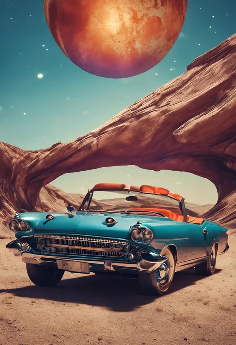 Imagine A Classic Car Wandering Through Infinite Space, Estrellas 