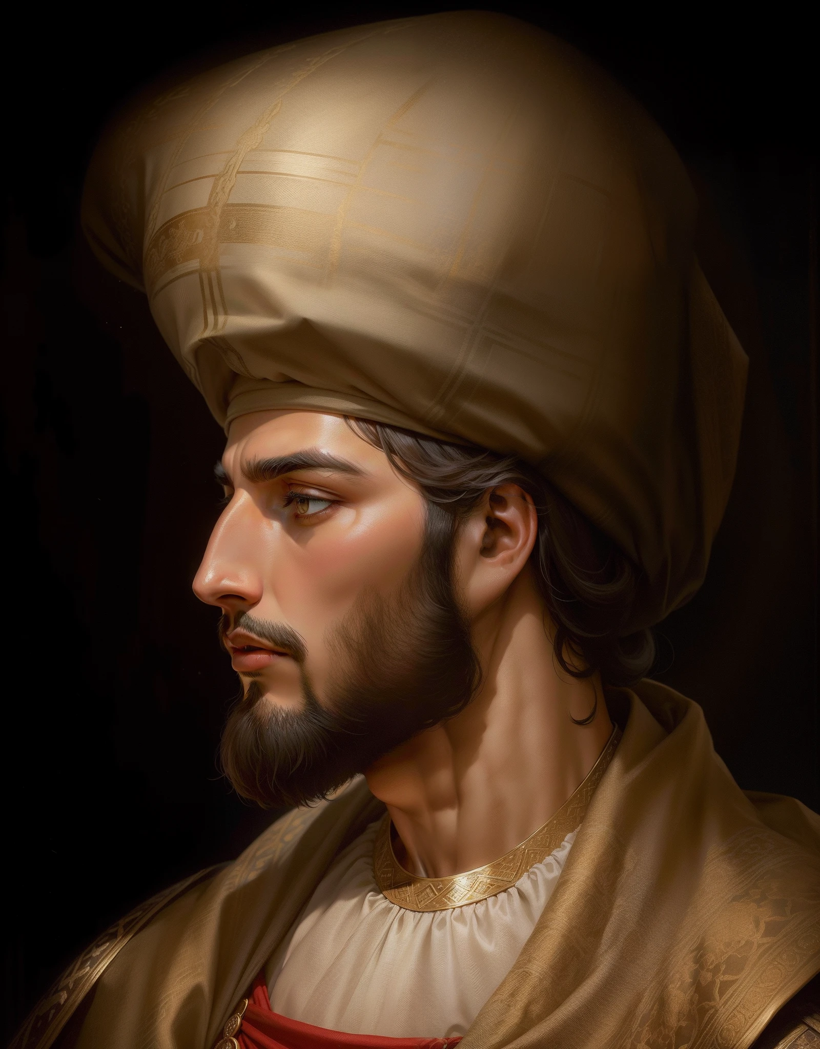 Ismail I, King of Kings, Shahanshah, man, age of 25 - SeaArt AI