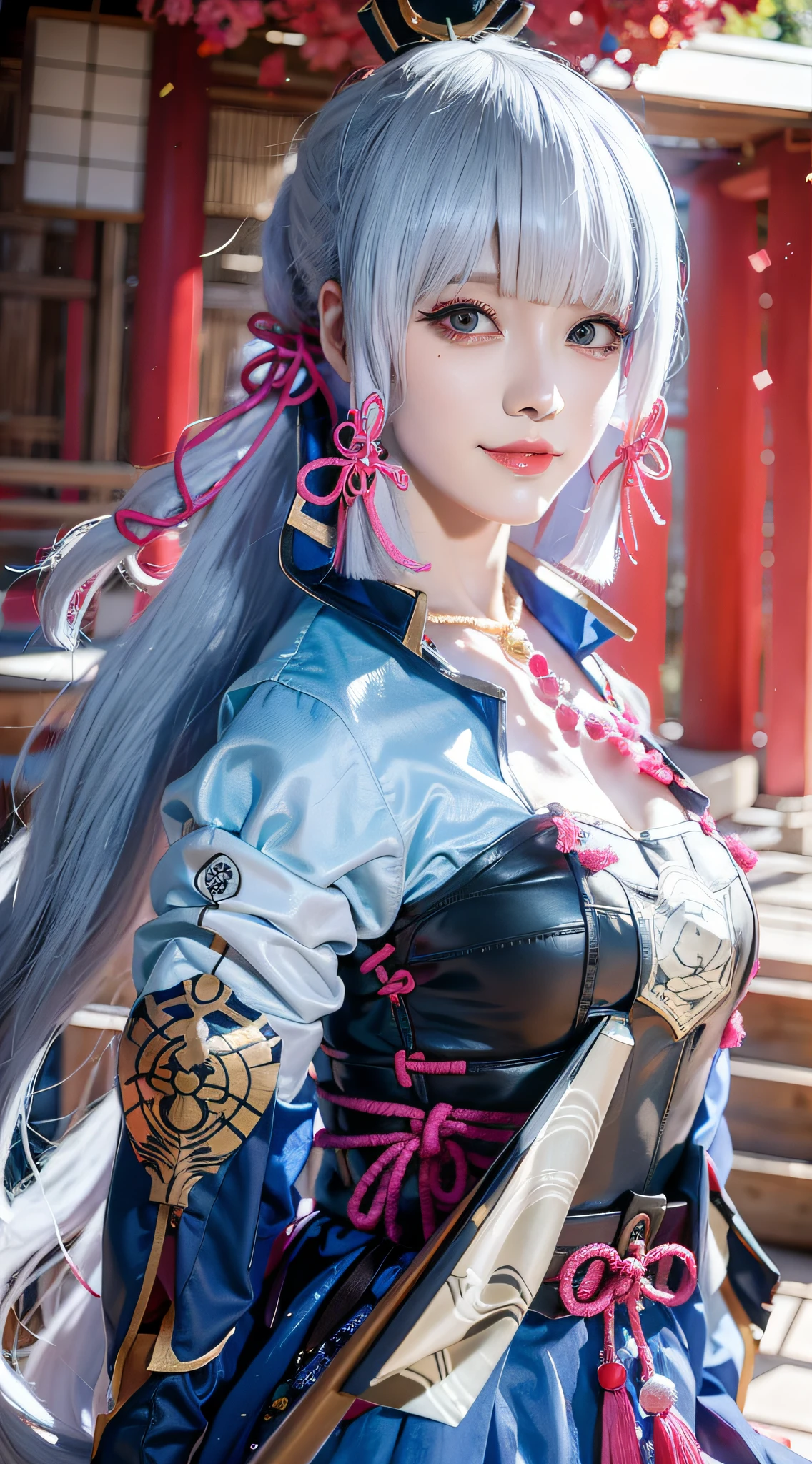 The white-haired woman sat on the ground, Anime girl cosplay, beautiful and seductive anime woman, Japanese goddess, Anime cosplay, Palace ， A girl in Hanfu, cute anime waifu in a nice dress, perfect android girl, attractive anime girls, Beautiful anime girl, Beautiful anime woman, Anime goddess, Keqing from Genshin Impact, a beautiful fantasy empress