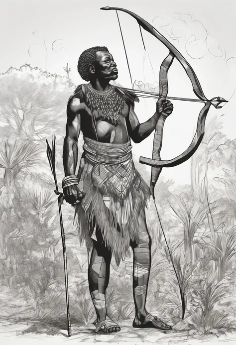 Drawing of the African orisha - SeaArt AI